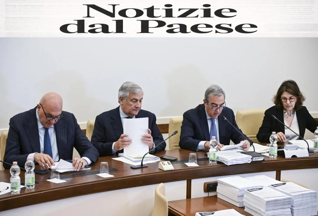 Tajani e Crosetto al Senato: l’Italia non tollera attacchi da Ben-Gvir