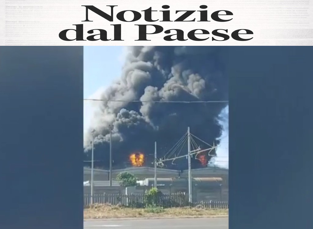Incendio devastante a Mantova: nube tossica e 800 persone evacuate
