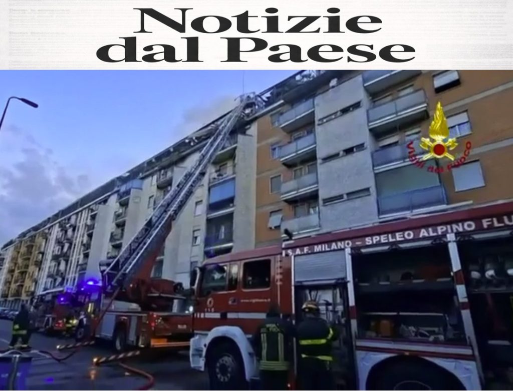 Incendio devastante a Milano: due vittime nel rogo di un appartamento