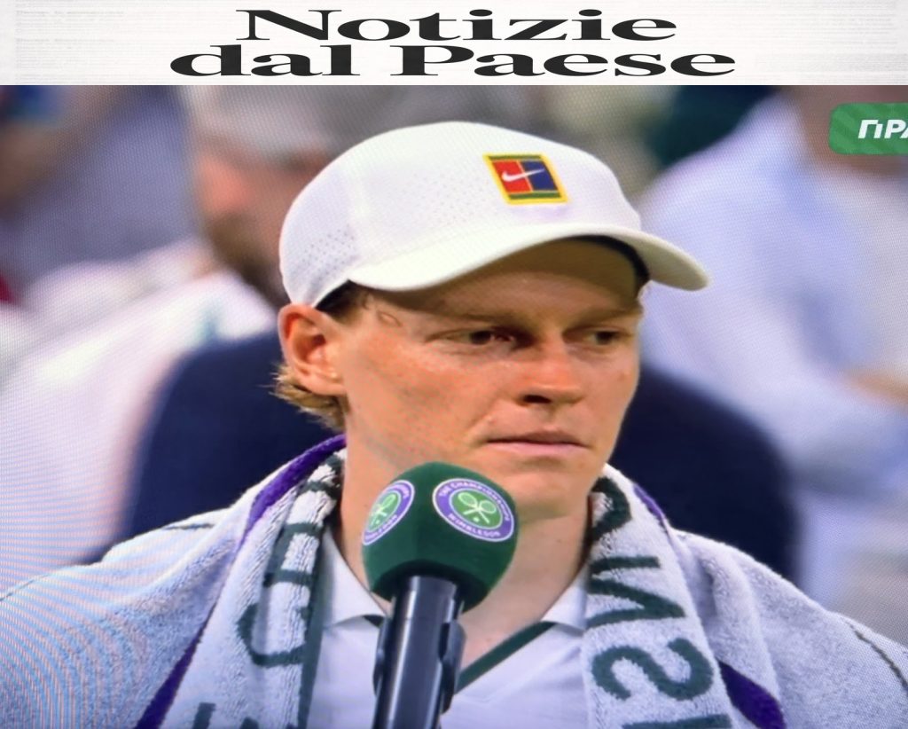 Sinner avanza ai quarti di Wimbledon: Mochizuki battuto in tre set