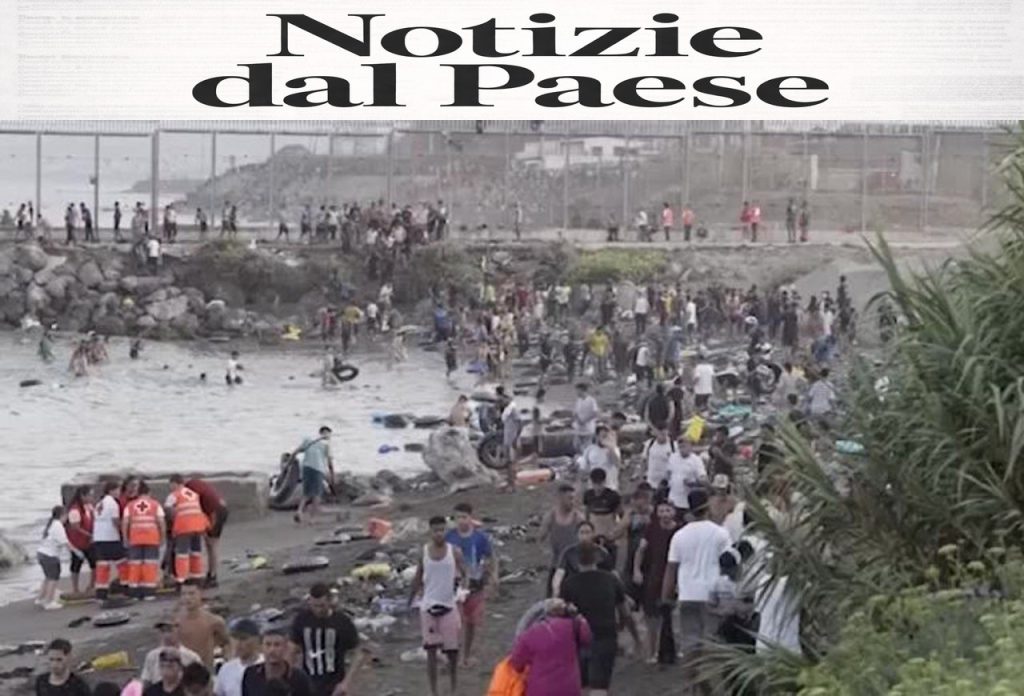 Tensione alle stelle: Italia e Spagna in rotta per la crisi migratoria di Ceuta