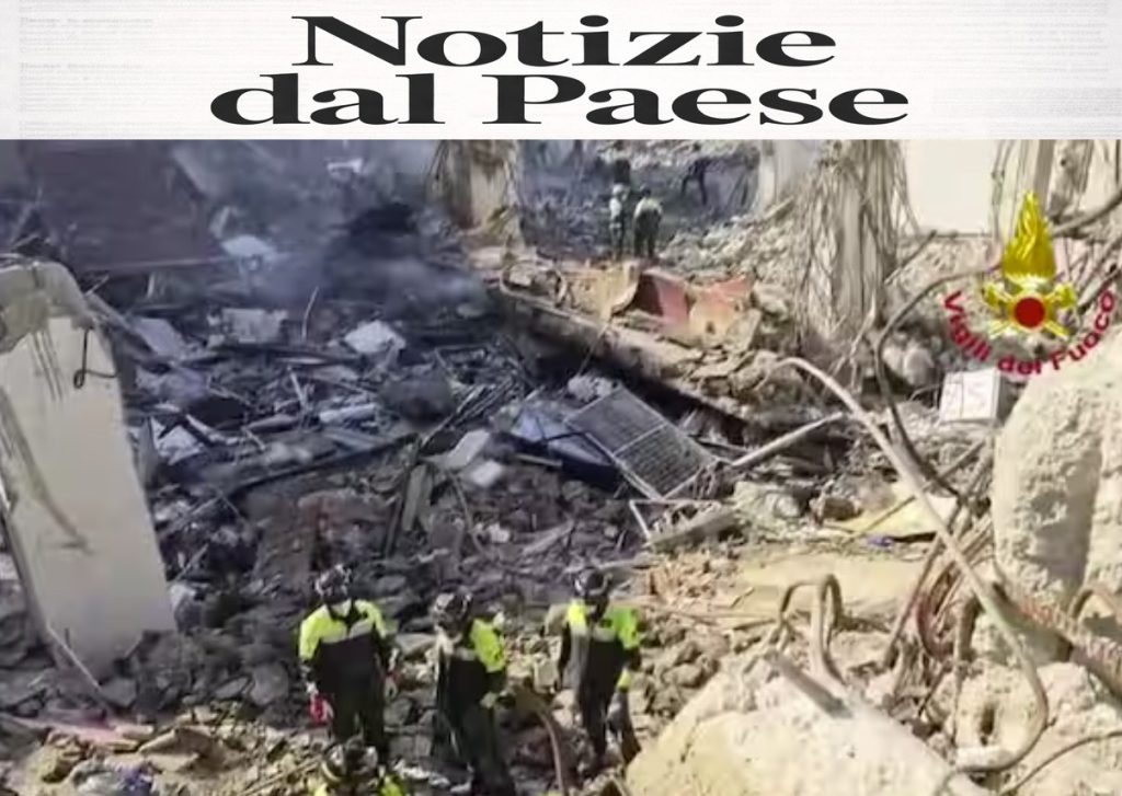 Crollo a Messina: il bilancio delle vittime sale a tre